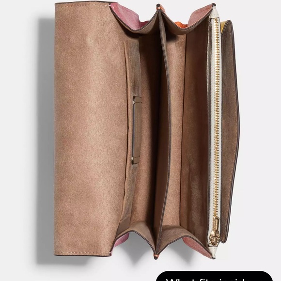 Coach Colour Block Crossbody Bag - Picture 6 of 7